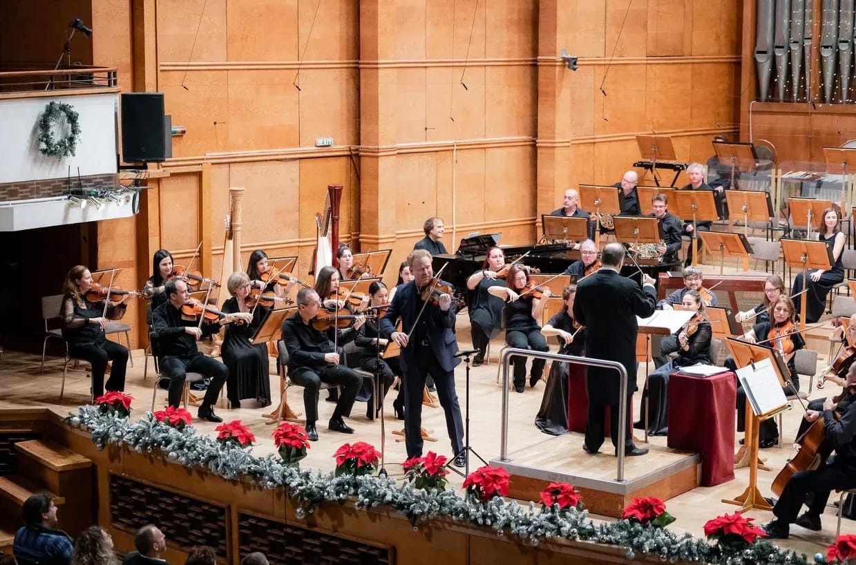 Concert photo: Daniel Hope & Nayden Todorov (12.12.2024)