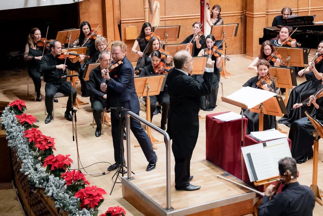 Concert photo: Daniel Hope & Nayden Todorov (12.12.2024)