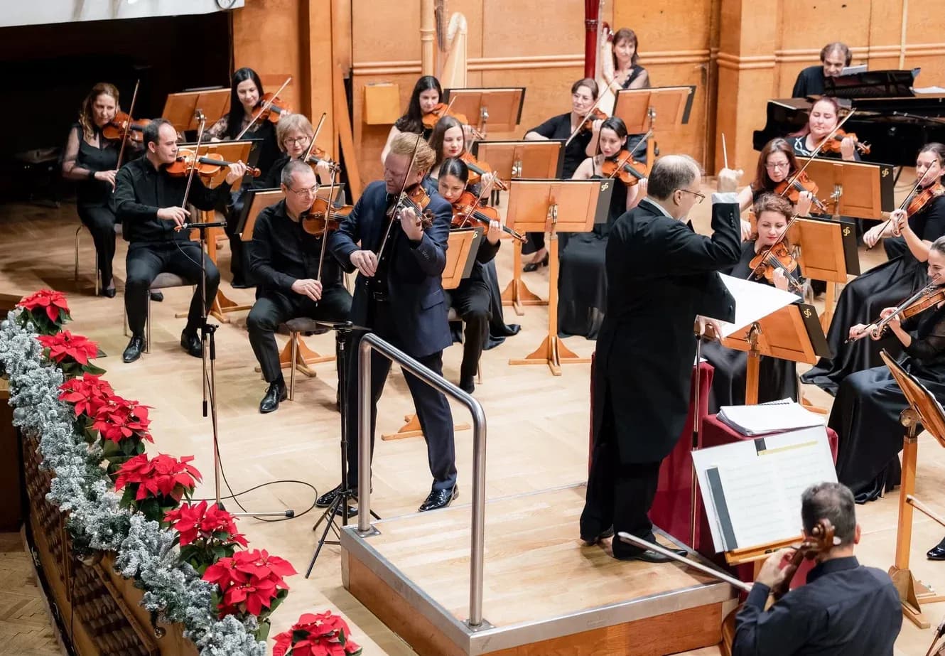 Concert photo: Daniel Hope & Nayden Todorov (12.12.2024)