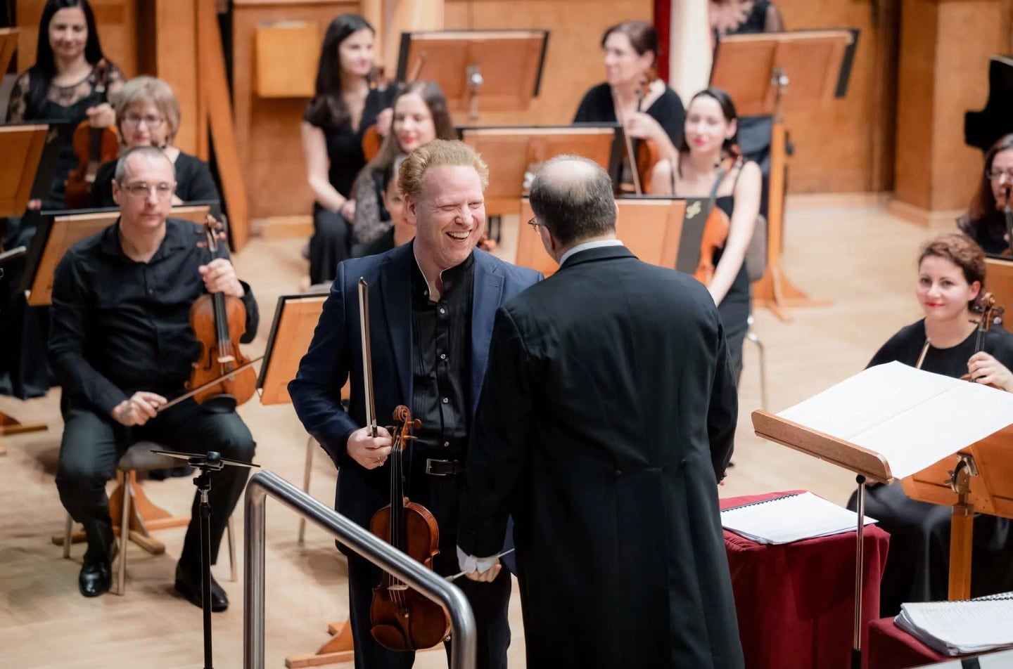 Concert photo: Daniel Hope & Nayden Todorov (12.12.2024)