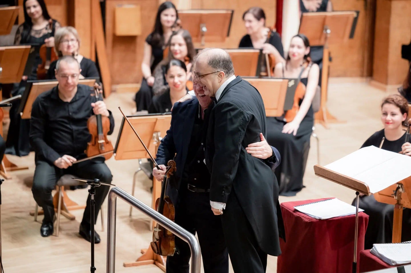 Concert photo: Daniel Hope & Nayden Todorov (12.12.2024)