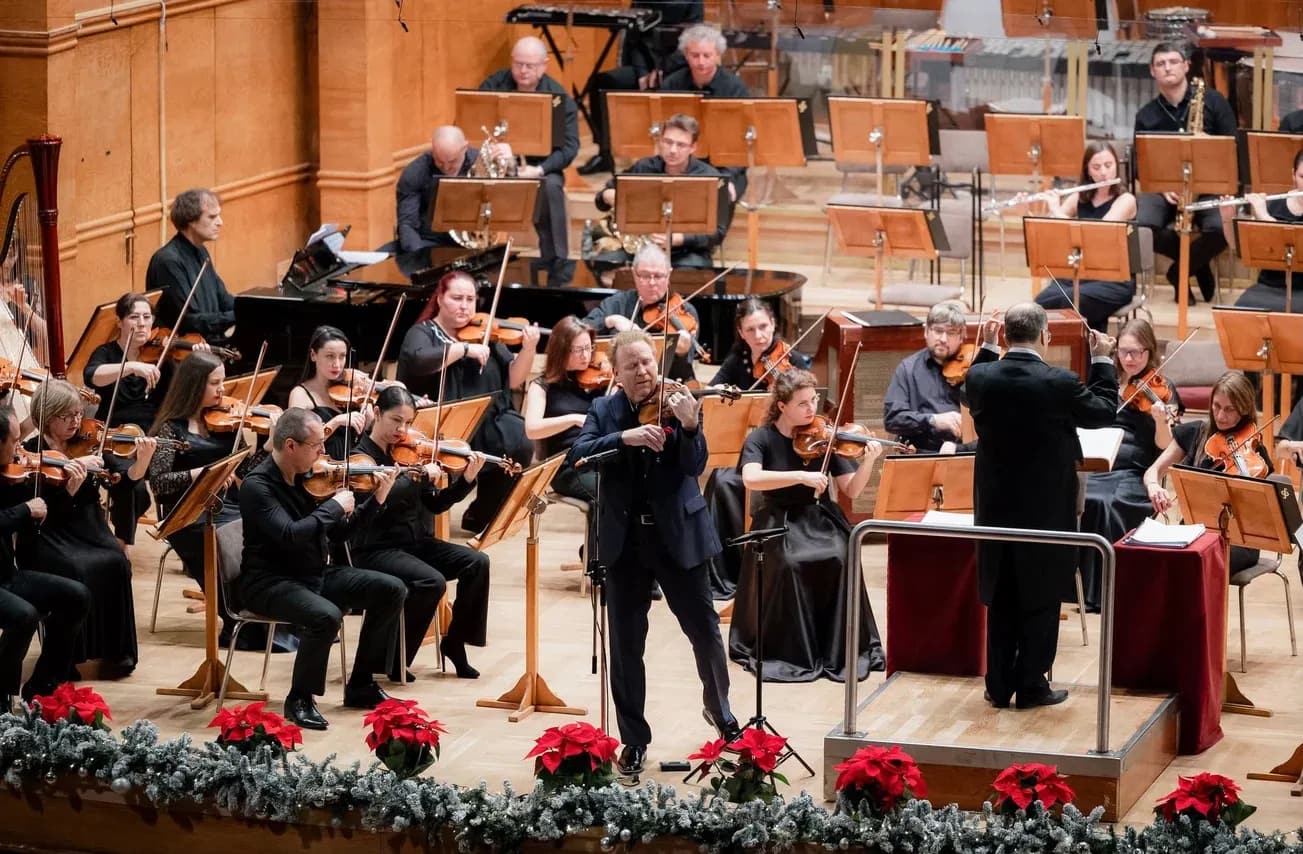 Concert photo: Daniel Hope & Nayden Todorov (12.12.2024)