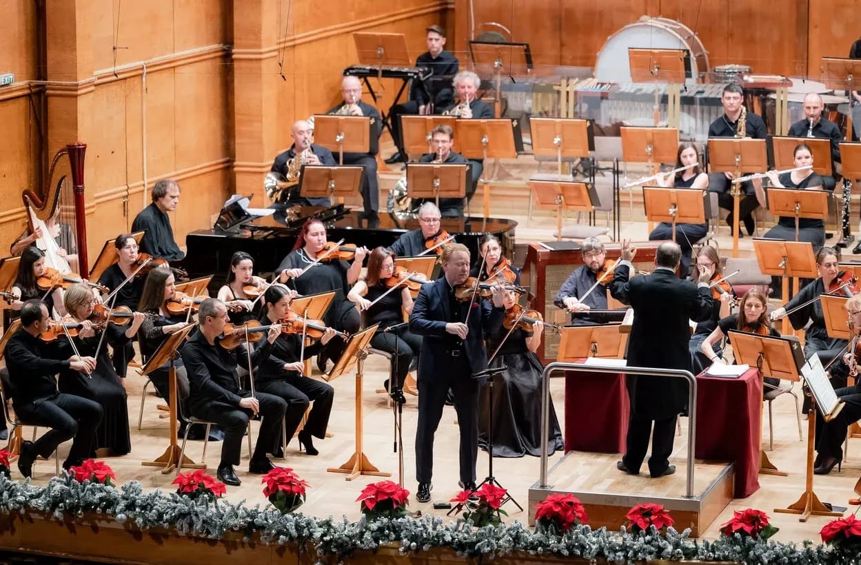 Concert photo: Daniel Hope & Nayden Todorov (12.12.2024)