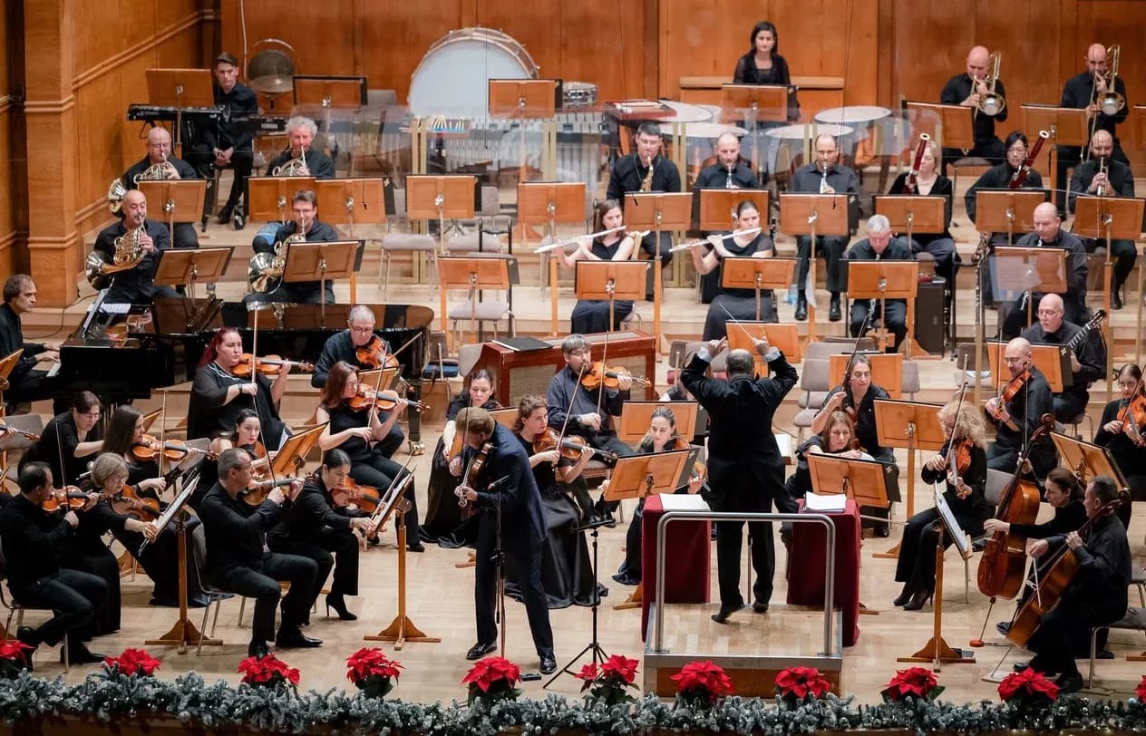 Concert photo: Daniel Hope & Nayden Todorov (12.12.2024)