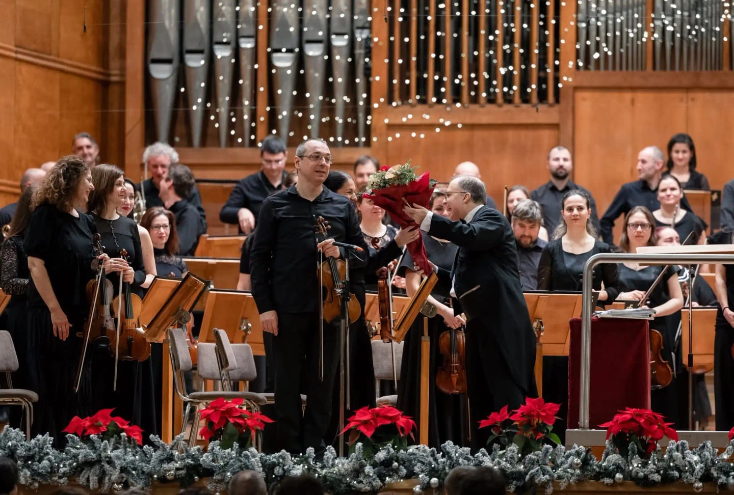 Concert photo: Daniel Hope & Nayden Todorov (12.12.2024)
