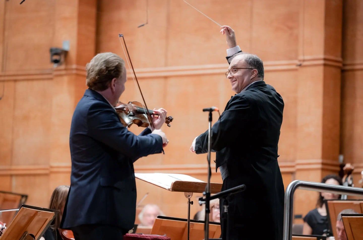 Concert photo: Daniel Hope & Nayden Todorov (12.12.2024)
