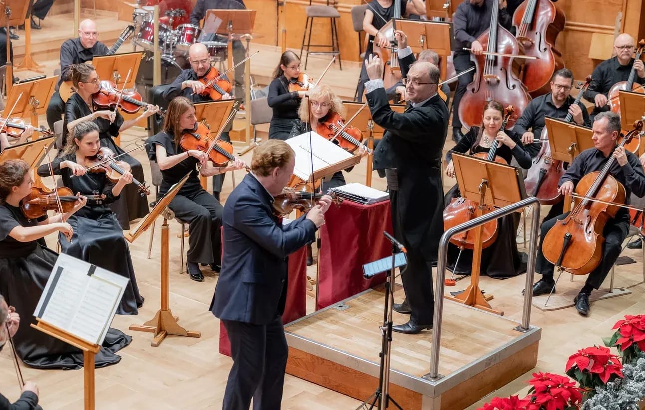 Concert photo: Daniel Hope & Nayden Todorov (12.12.2024)