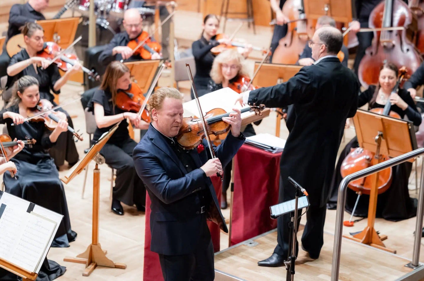 Concert photo: Daniel Hope & Nayden Todorov (12.12.2024)