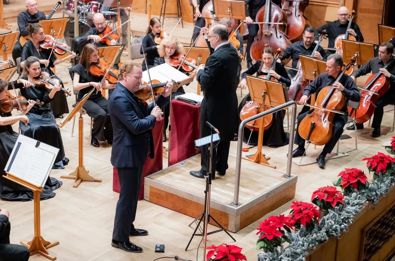 Concert photo: Daniel Hope & Nayden Todorov (12.12.2024)