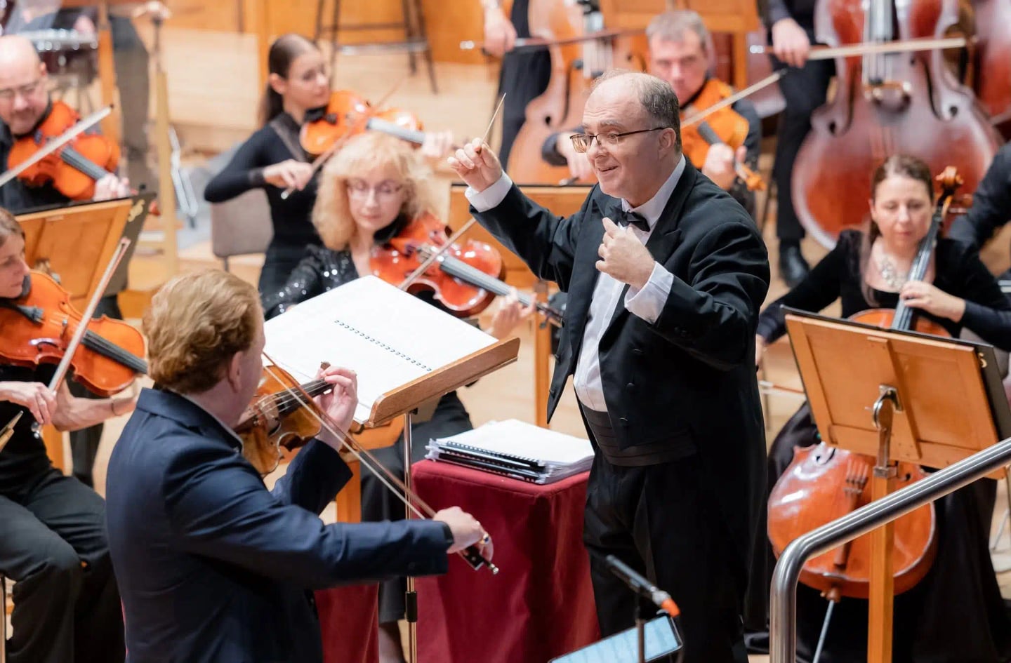 Concert photo: Daniel Hope & Nayden Todorov (12.12.2024)