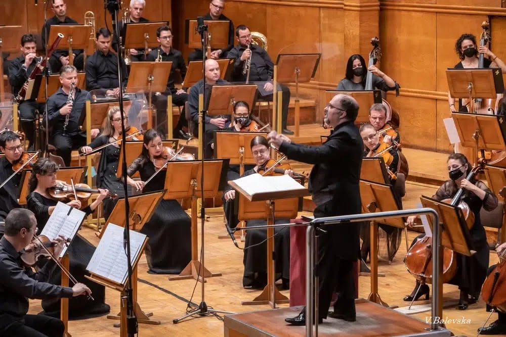 Concert photo: Sergei Nakariakov & Nayden Todorov (13.05.2021)