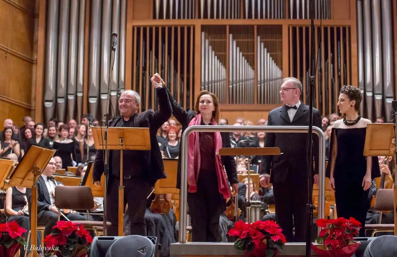 Concert photo: 100 Years Leonard Bernstein with Nayden Todorov (13.12.2018)