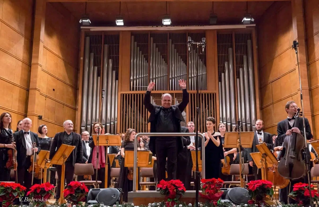 Concert photo: 100 Years Leonard Bernstein with Nayden Todorov (13.12.2018)