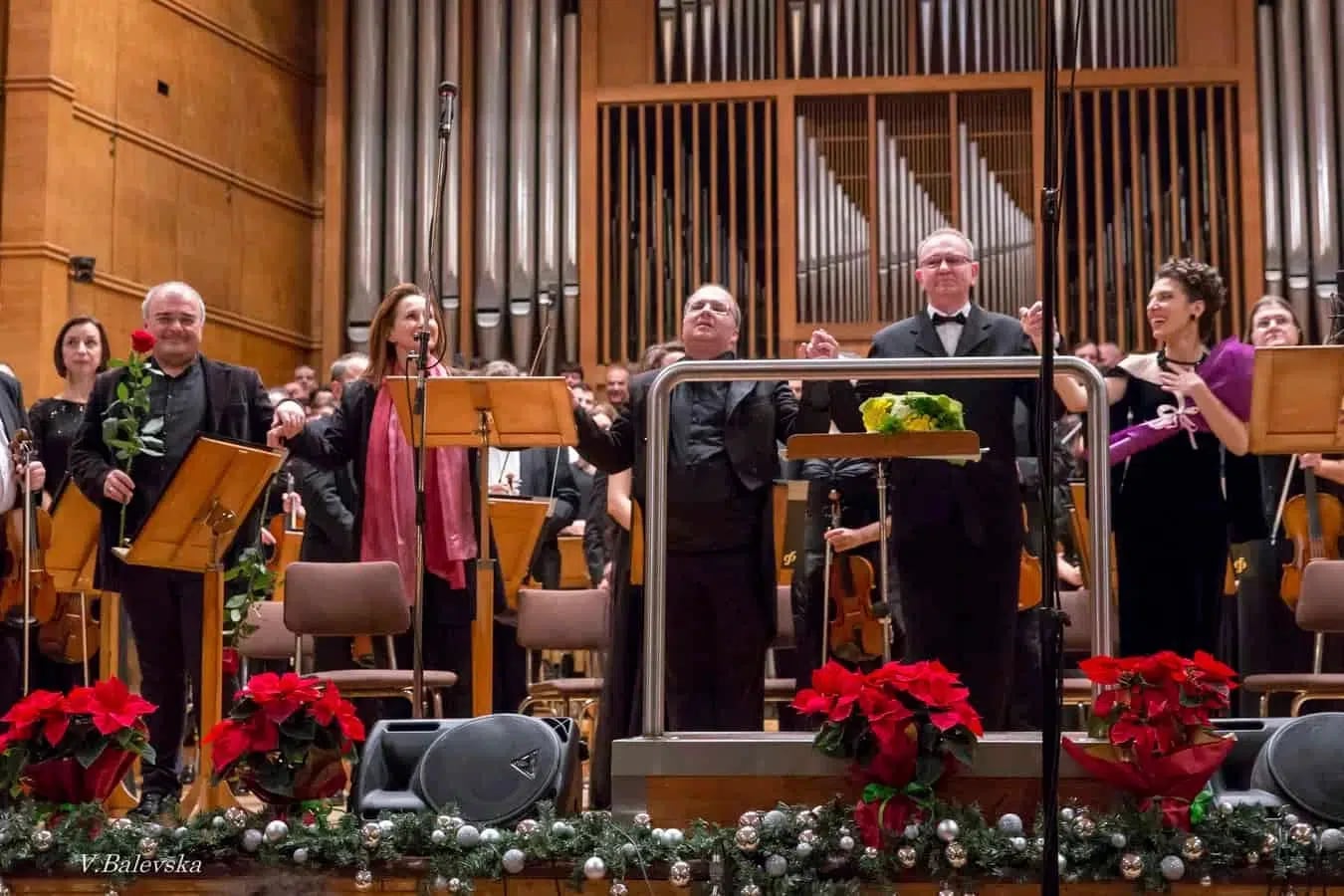 Concert photo: 100 Years Leonard Bernstein with Nayden Todorov (13.12.2018)