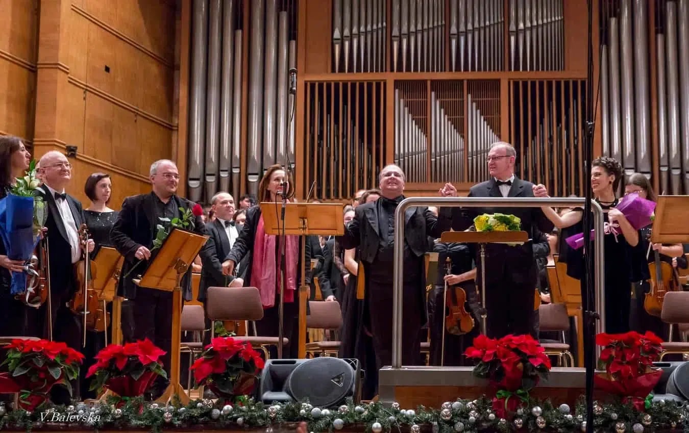 Concert photo: 100 Years Leonard Bernstein with Nayden Todorov (13.12.2018)