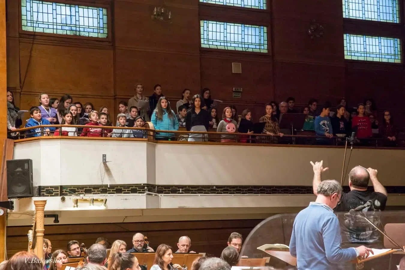 Concert photo: 100 Years Leonard Bernstein with Nayden Todorov (13.12.2018)