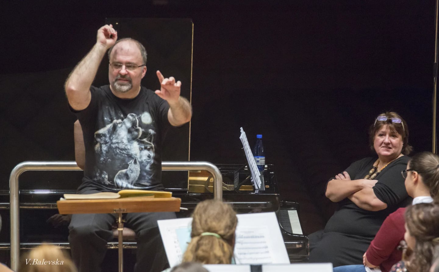 Concert photo: 100 Years Leonard Bernstein with Nayden Todorov (13.12.2018)