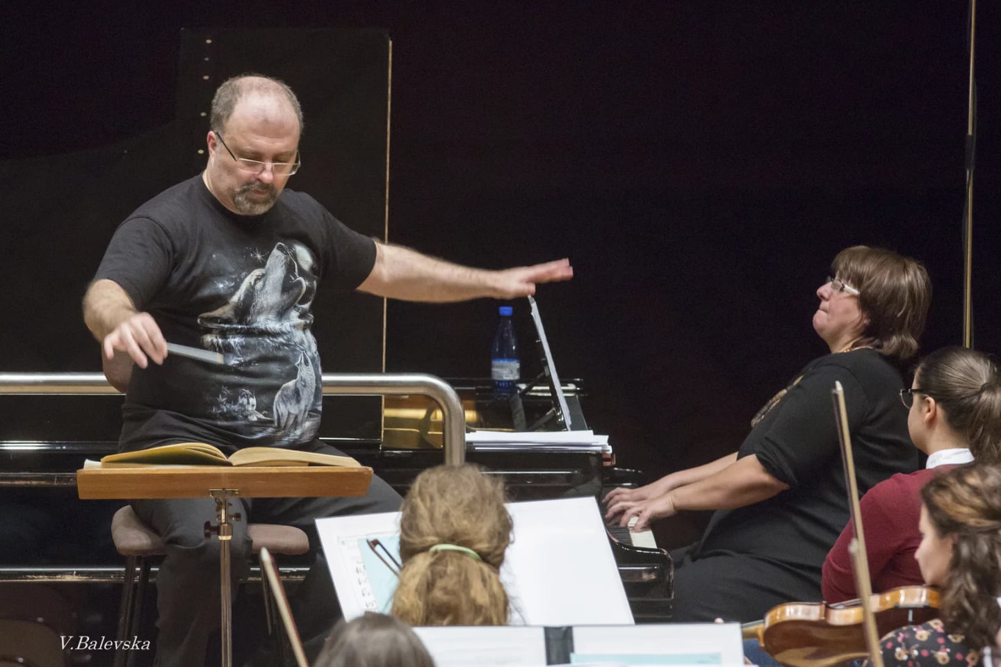 Concert photo: 100 Years Leonard Bernstein with Nayden Todorov (13.12.2018)
