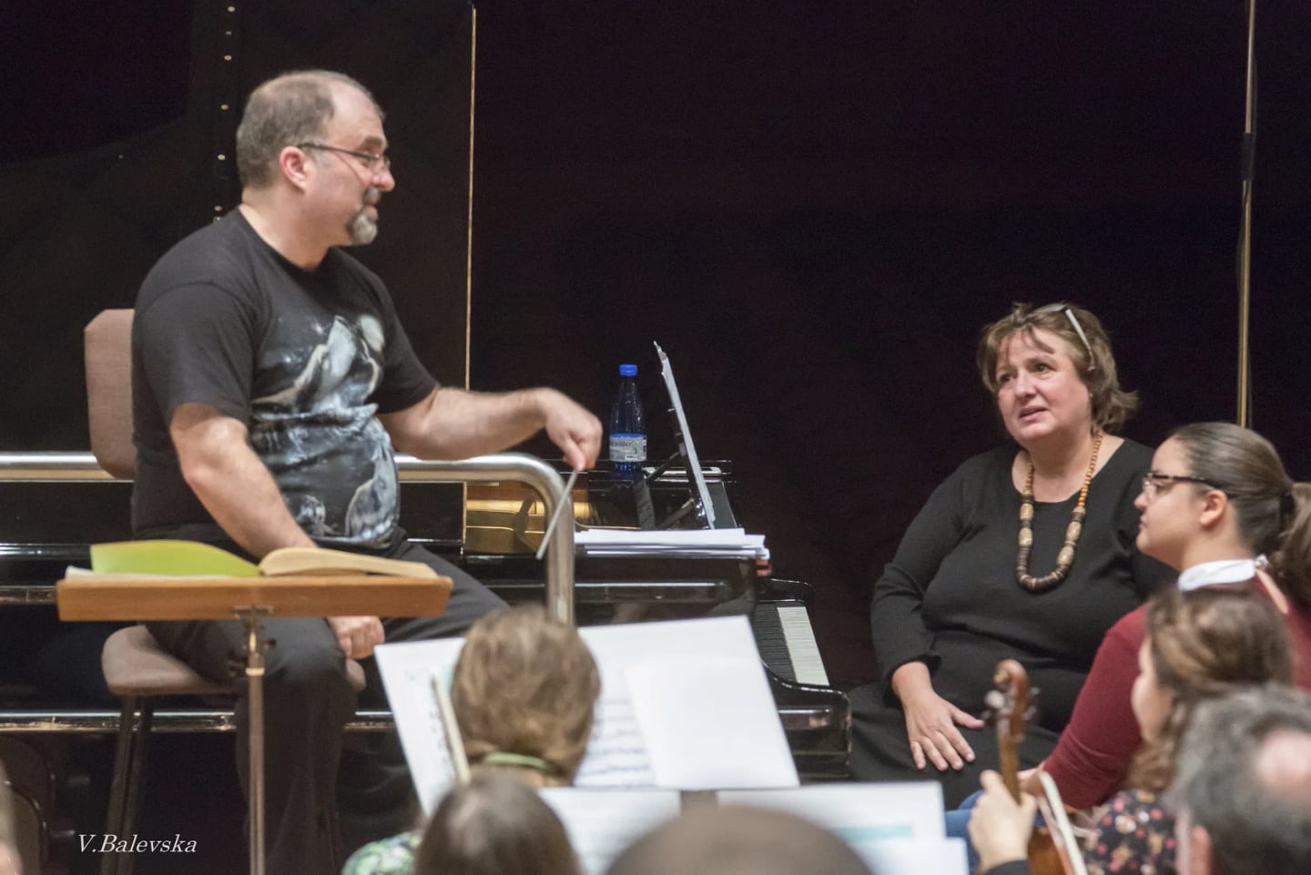 Concert photo: 100 Years Leonard Bernstein with Nayden Todorov (13.12.2018)