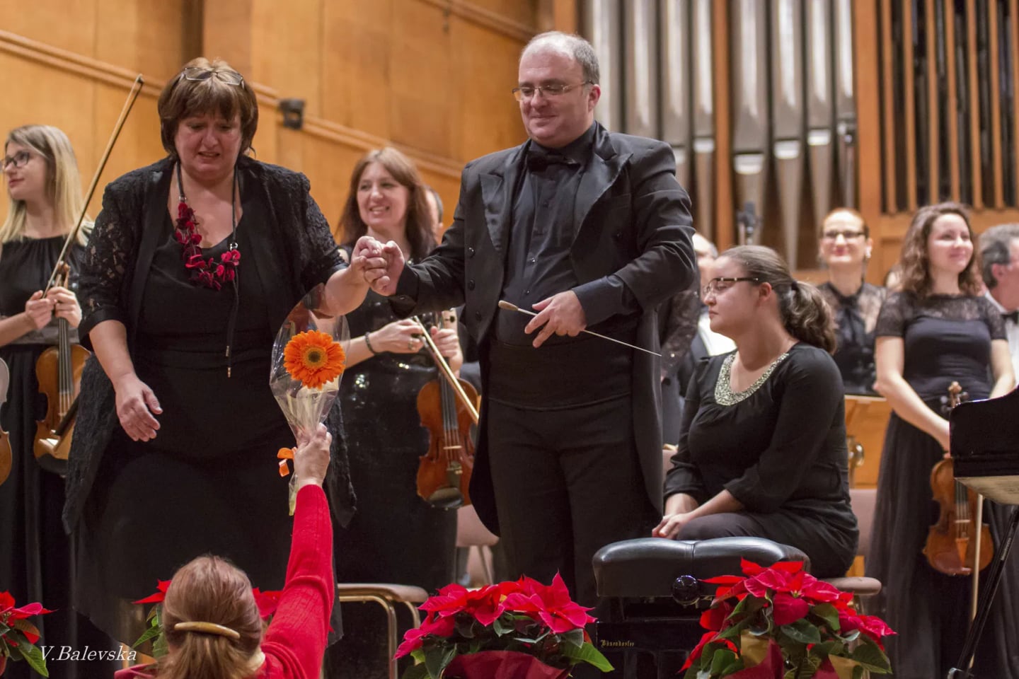 Concert photo: 100 Years Leonard Bernstein with Nayden Todorov (13.12.2018)