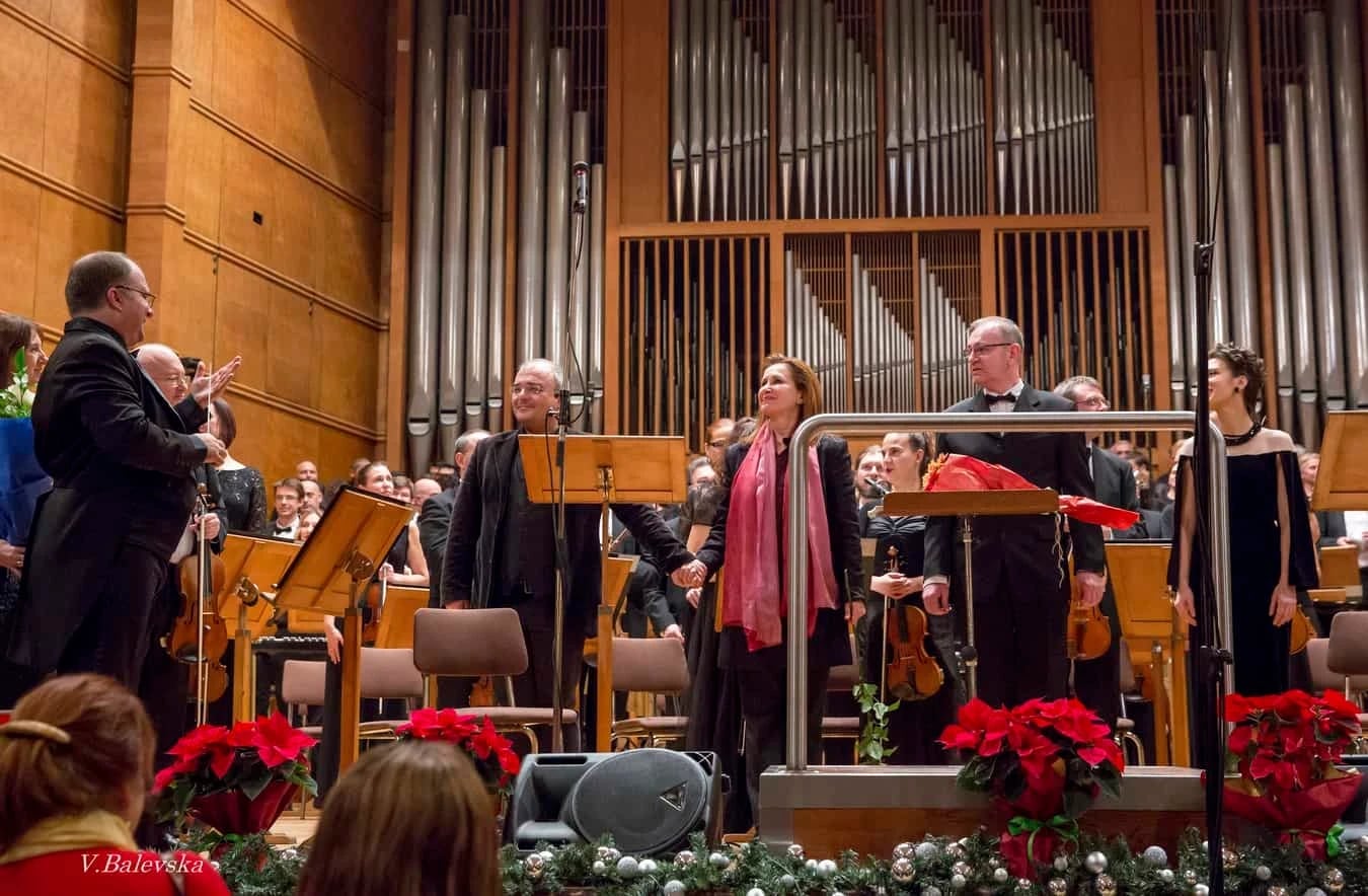 Concert photo: 100 Years Leonard Bernstein with Nayden Todorov (13.12.2018)