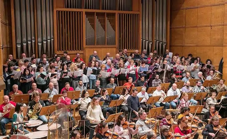 Concert photo: 100 Years Leonard Bernstein with Nayden Todorov (13.12.2018)