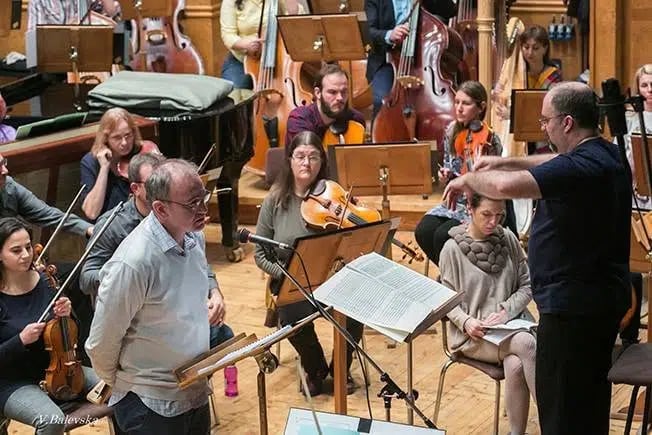 Concert photo: 100 Years Leonard Bernstein with Nayden Todorov (13.12.2018)