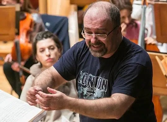 Concert photo: 100 Years Leonard Bernstein with Nayden Todorov (13.12.2018)