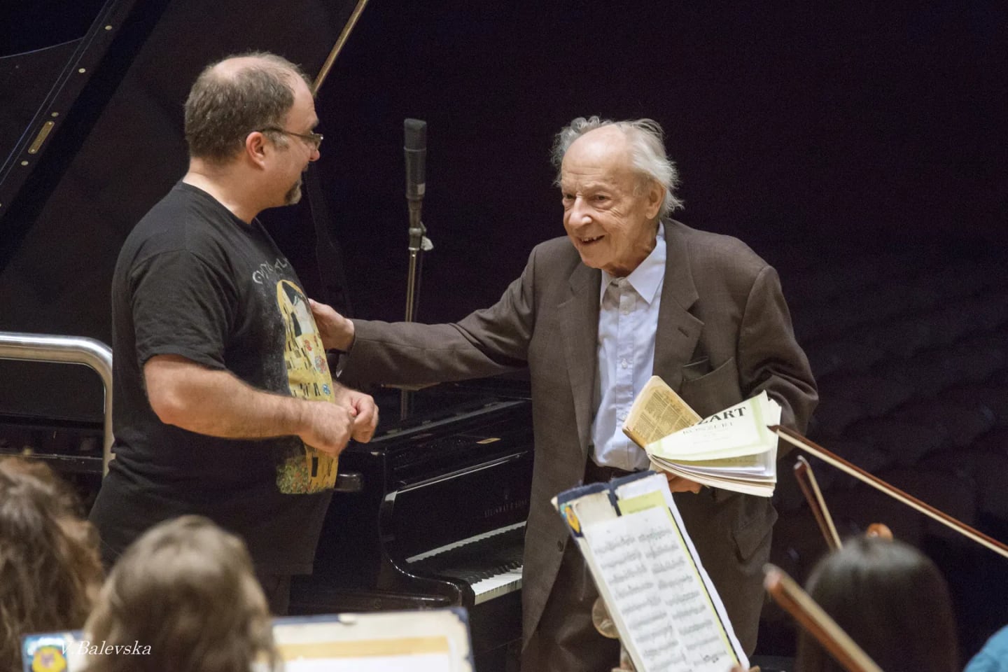 Concert photo: Paul Badura – Skoda & Nayden Todorov (14.10.2018)