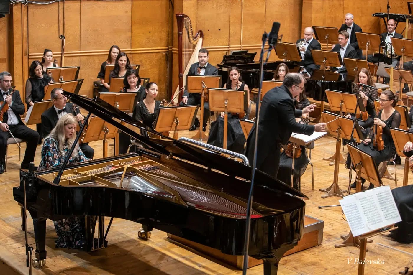 Concert photo: Valentina Lisitsa & Nayden Todorov (14.10.2021)