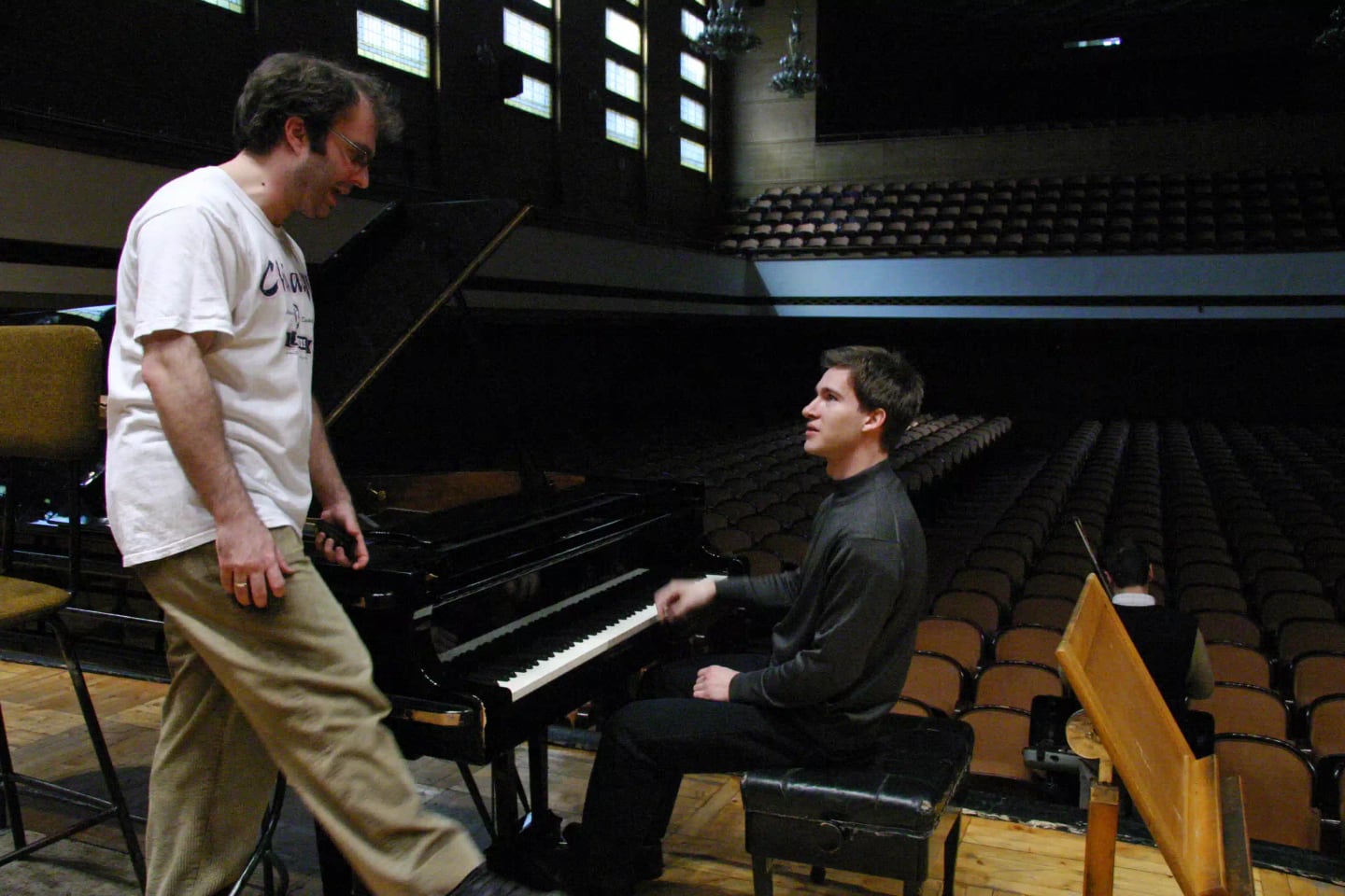 Concert photo: Nayden Todorov & Georgi Cherkin (15.03.2007)