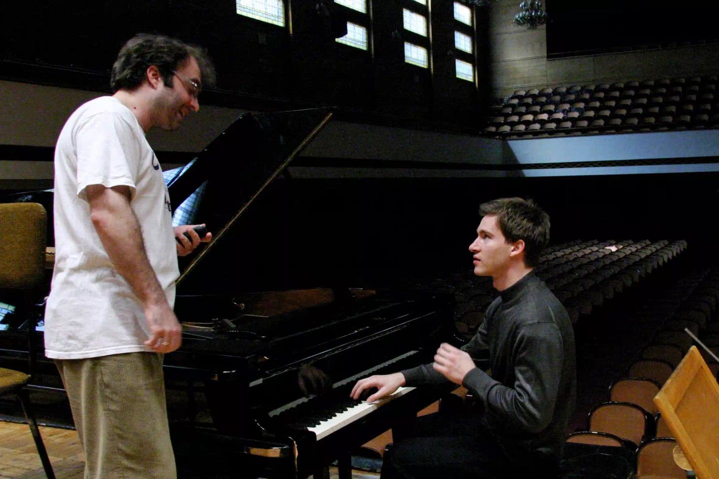 Concert photo: Nayden Todorov & Georgi Cherkin (15.03.2007)