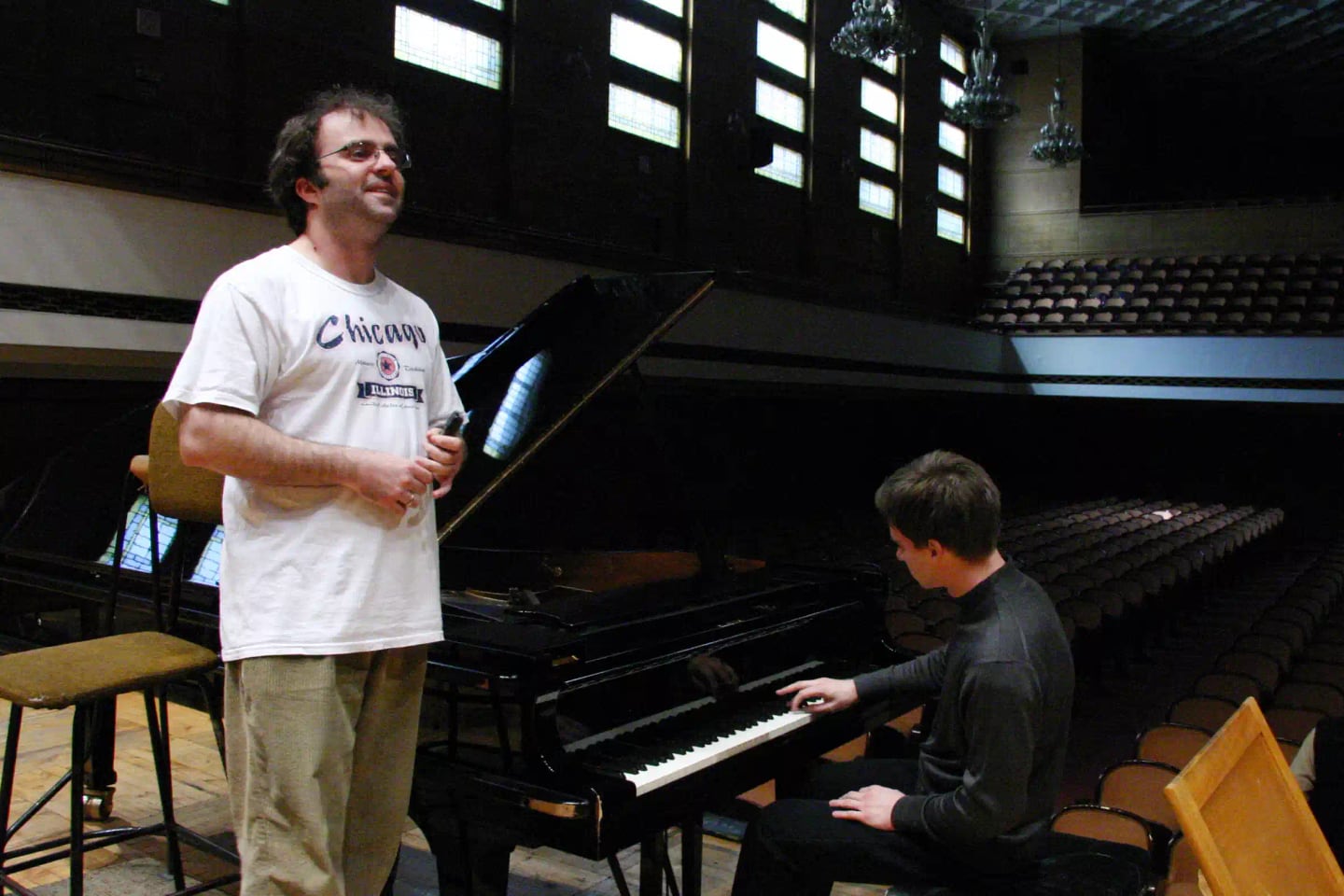 Concert photo: Nayden Todorov & Georgi Cherkin (15.03.2007)