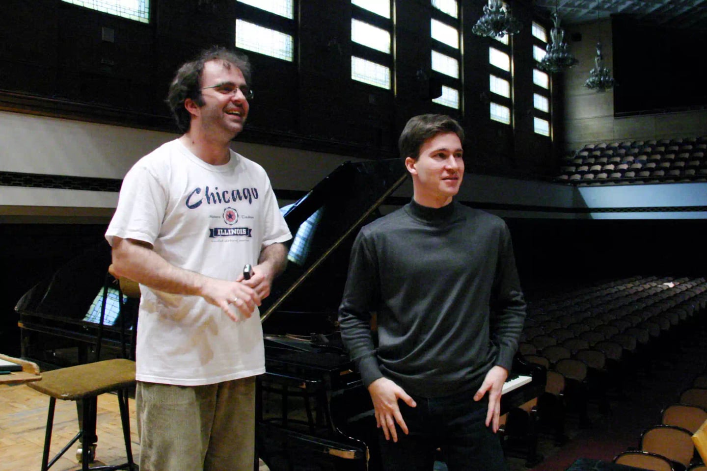 Concert photo: Nayden Todorov & Georgi Cherkin (15.03.2007)