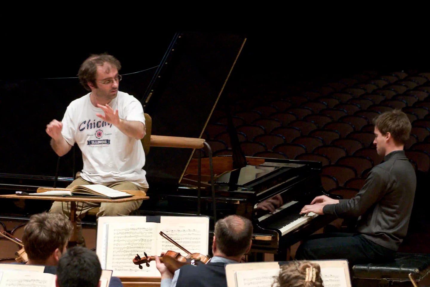 Concert photo: Nayden Todorov & Georgi Cherkin (15.03.2007)