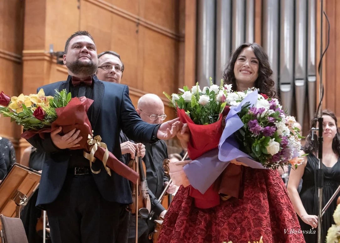 Concert photo: Sonya Yoncheva, Nayden Todorov & Sofia Philharmonic (15.11.2019)
