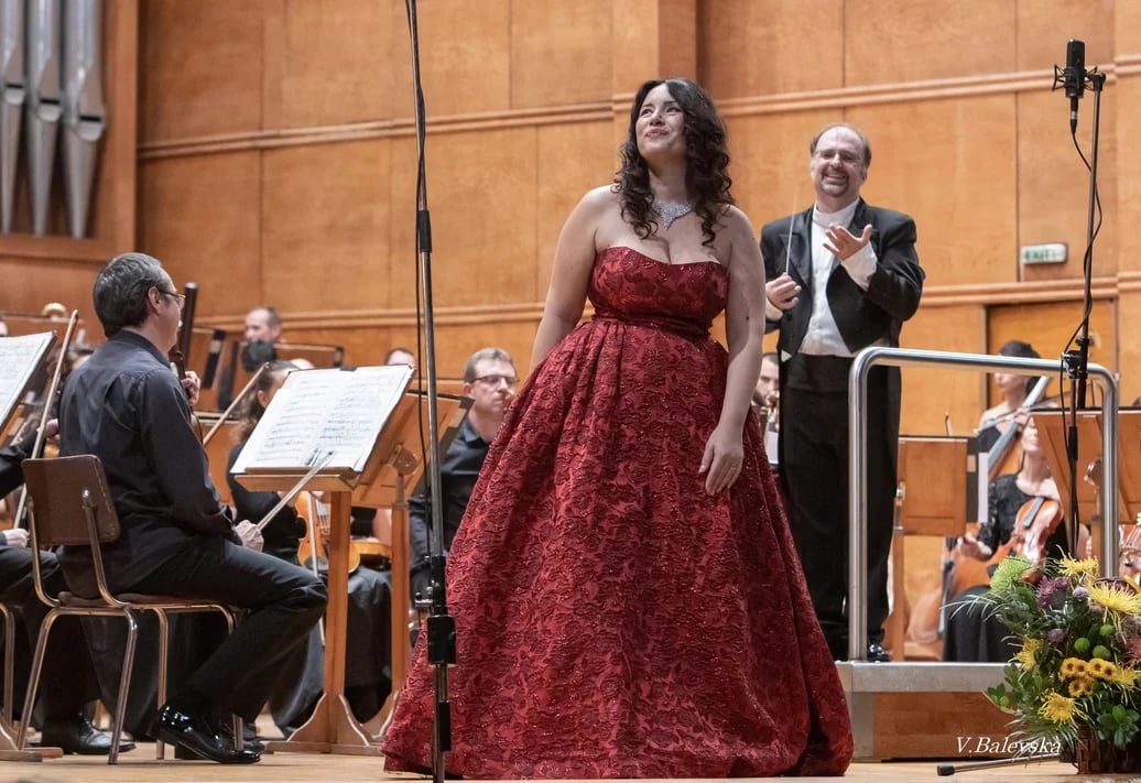 Concert photo: Sonya Yoncheva, Nayden Todorov & Sofia Philharmonic (15.11.2019)
