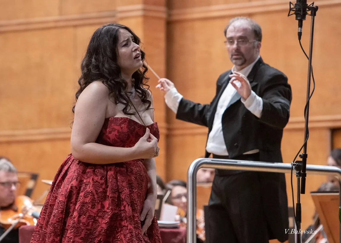 Concert photo: Sonya Yoncheva, Nayden Todorov & Sofia Philharmonic (15.11.2019)