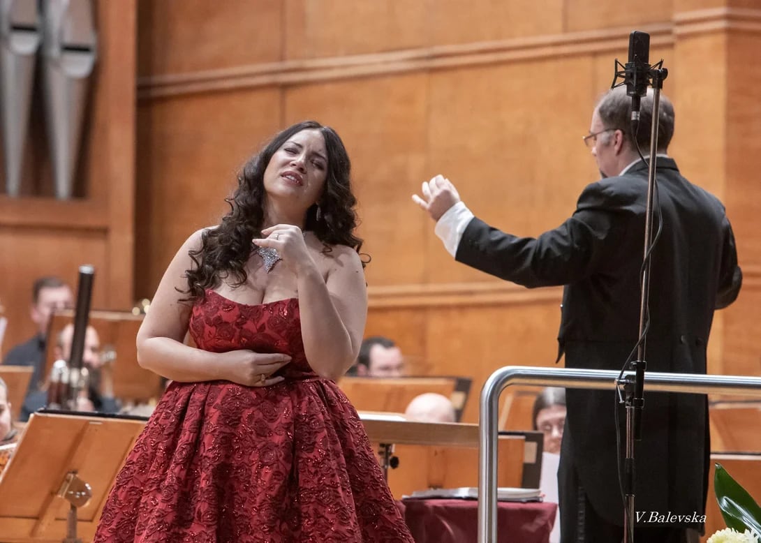 Concert photo: Sonya Yoncheva, Nayden Todorov & Sofia Philharmonic (15.11.2019)