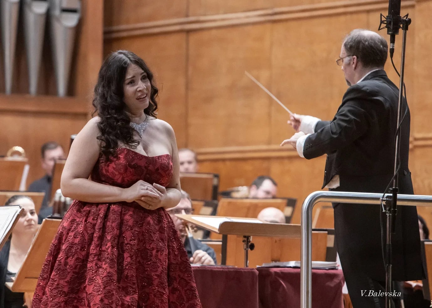 Concert photo: Sonya Yoncheva, Nayden Todorov & Sofia Philharmonic (15.11.2019)