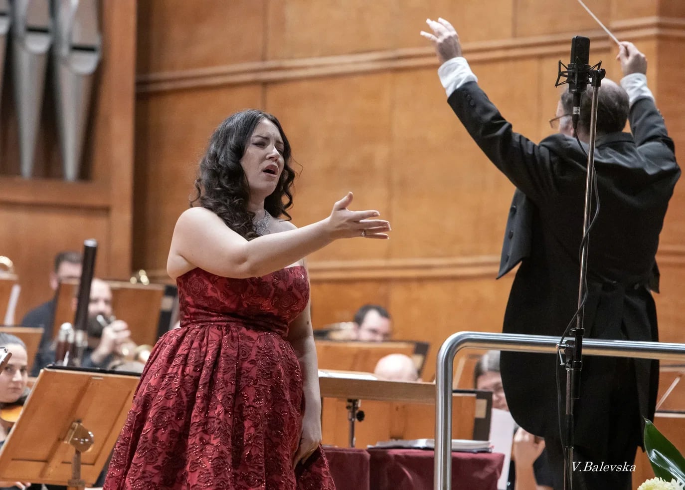 Concert photo: Sonya Yoncheva, Nayden Todorov & Sofia Philharmonic (15.11.2019)