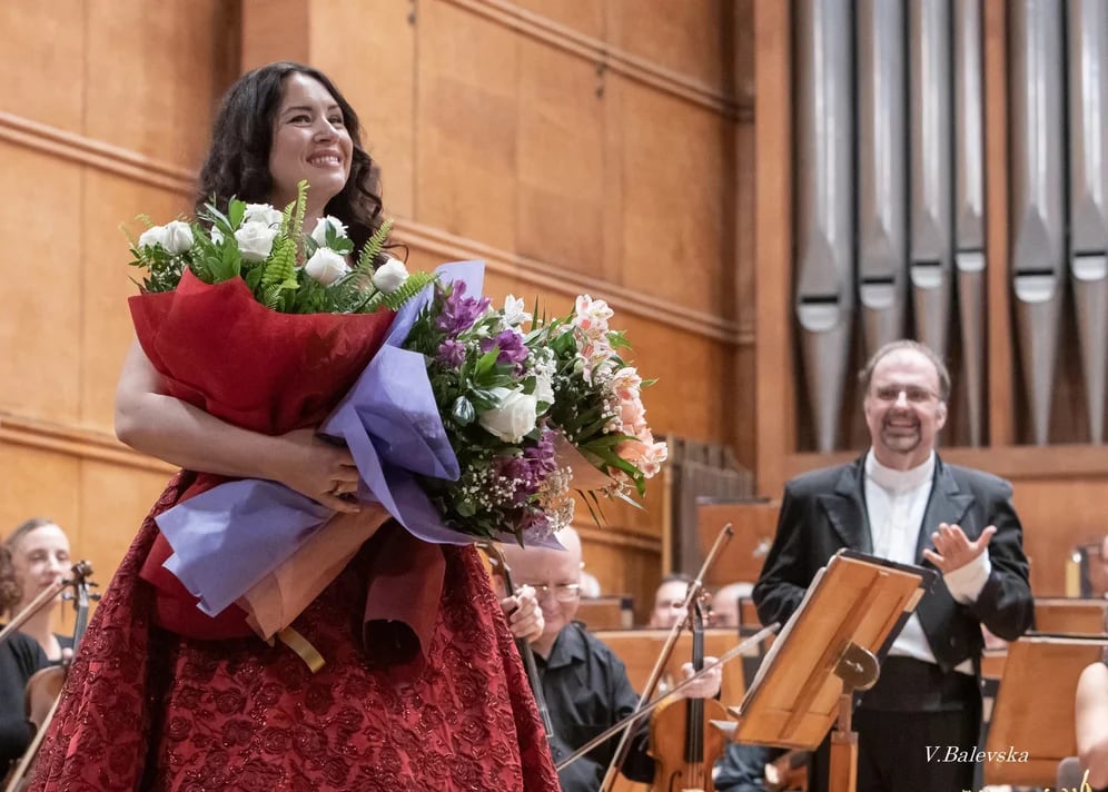 Concert photo: Sonya Yoncheva, Nayden Todorov & Sofia Philharmonic (15.11.2019)