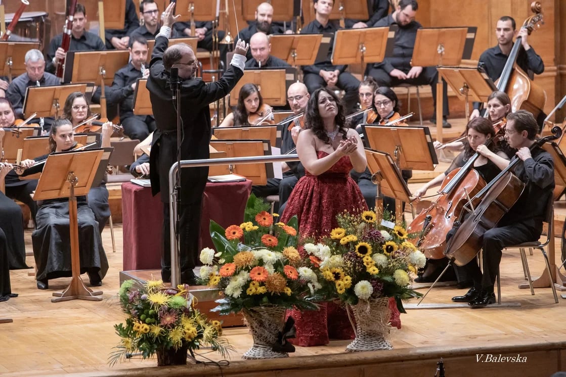 Concert photo: Sonya Yoncheva, Nayden Todorov & Sofia Philharmonic (15.11.2019)