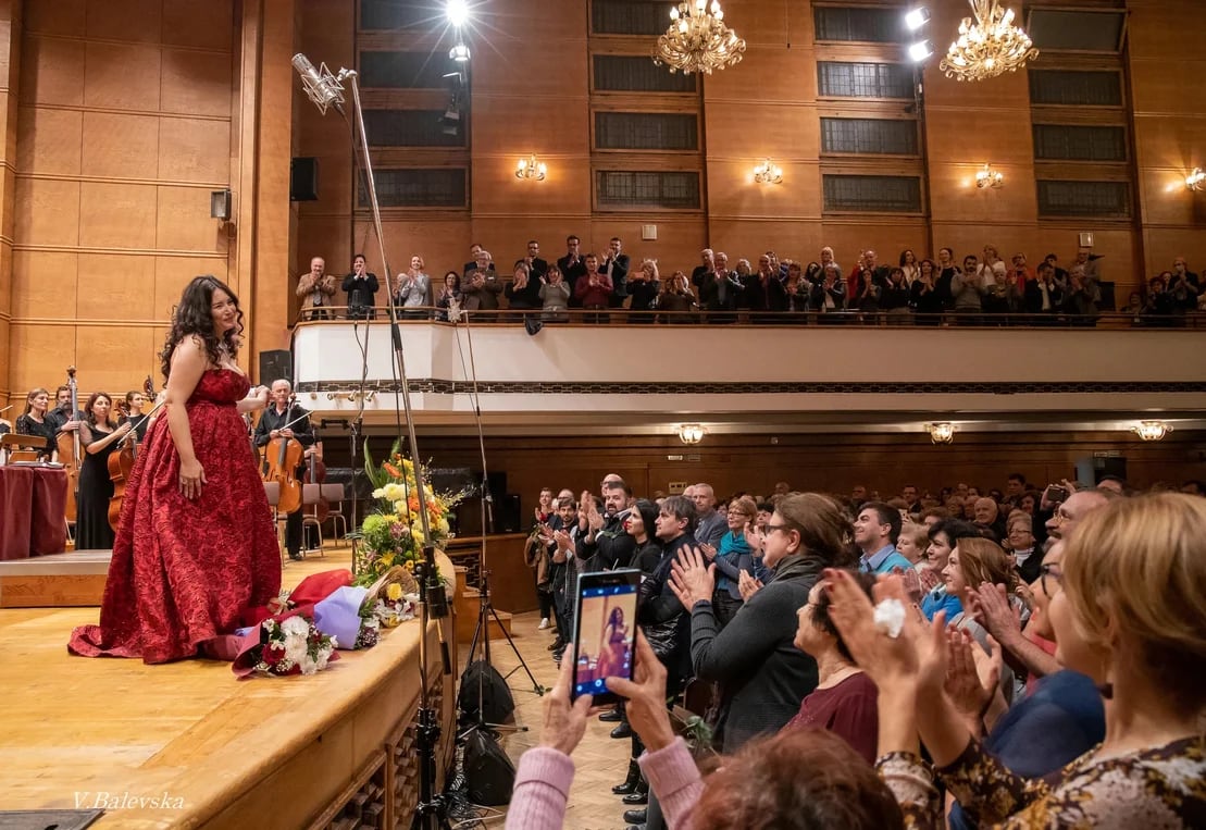 Concert photo: Sonya Yoncheva, Nayden Todorov & Sofia Philharmonic (15.11.2019)