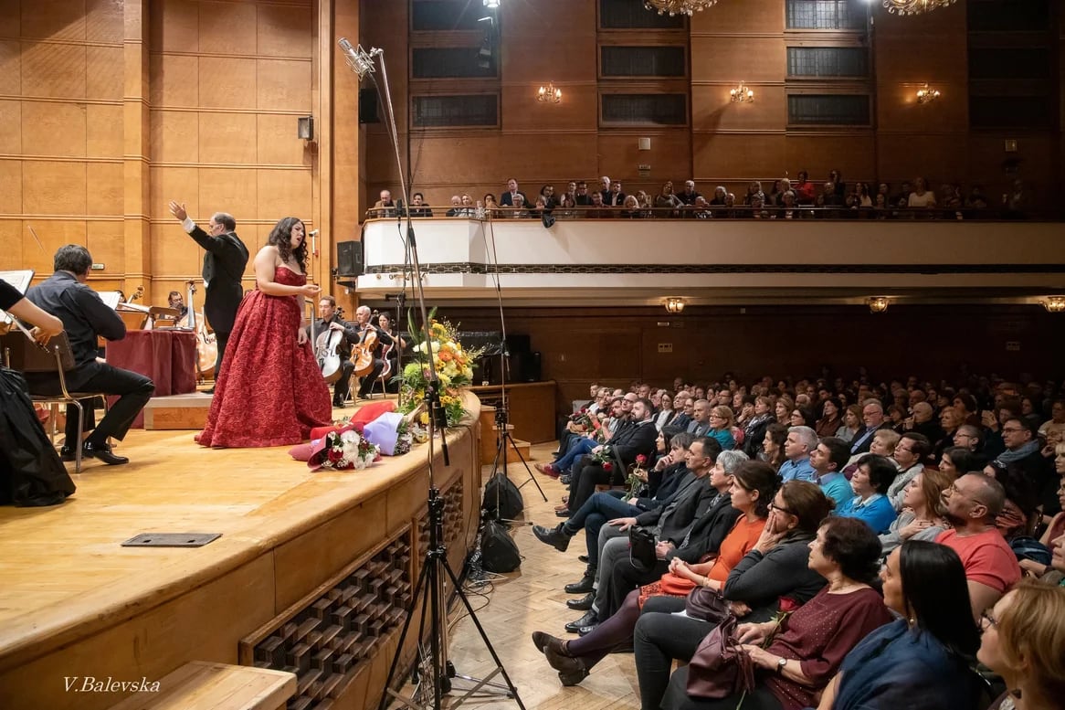 Concert photo: Sonya Yoncheva, Nayden Todorov & Sofia Philharmonic (15.11.2019)