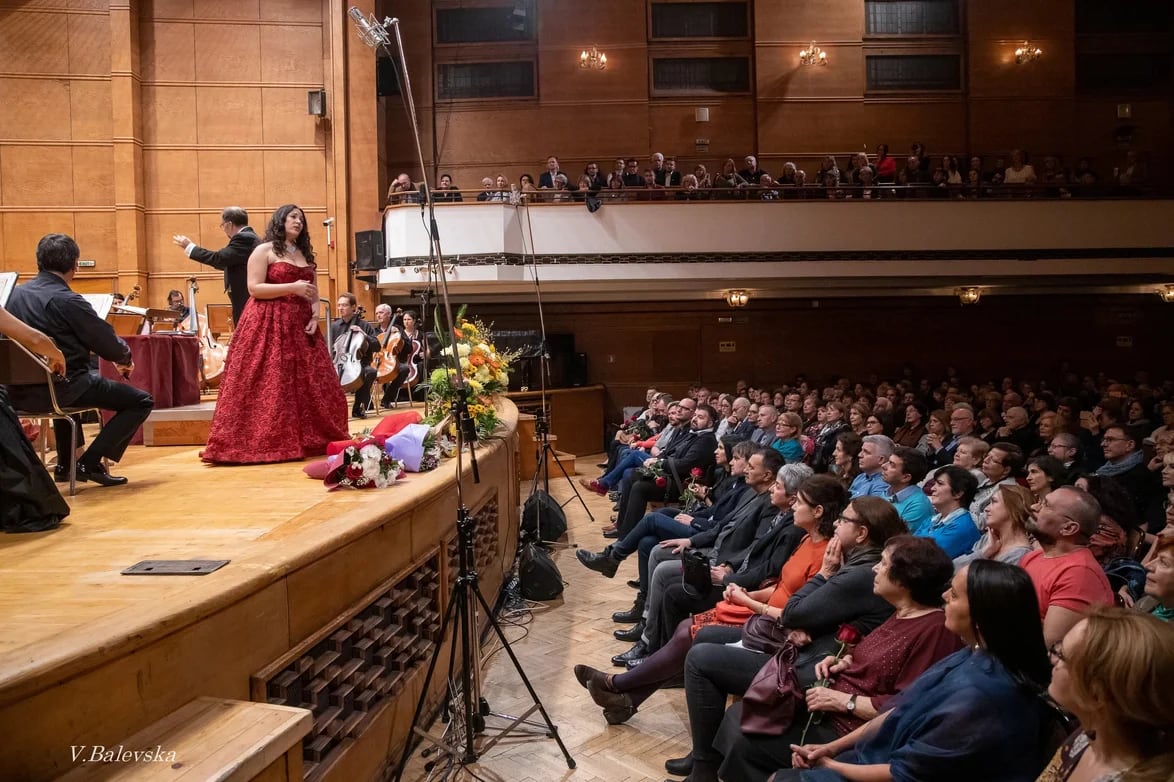 Concert photo: Sonya Yoncheva, Nayden Todorov & Sofia Philharmonic (15.11.2019)