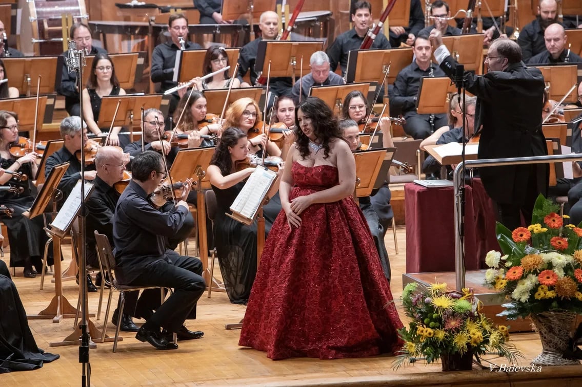 Concert photo: Sonya Yoncheva, Nayden Todorov & Sofia Philharmonic (15.11.2019)
