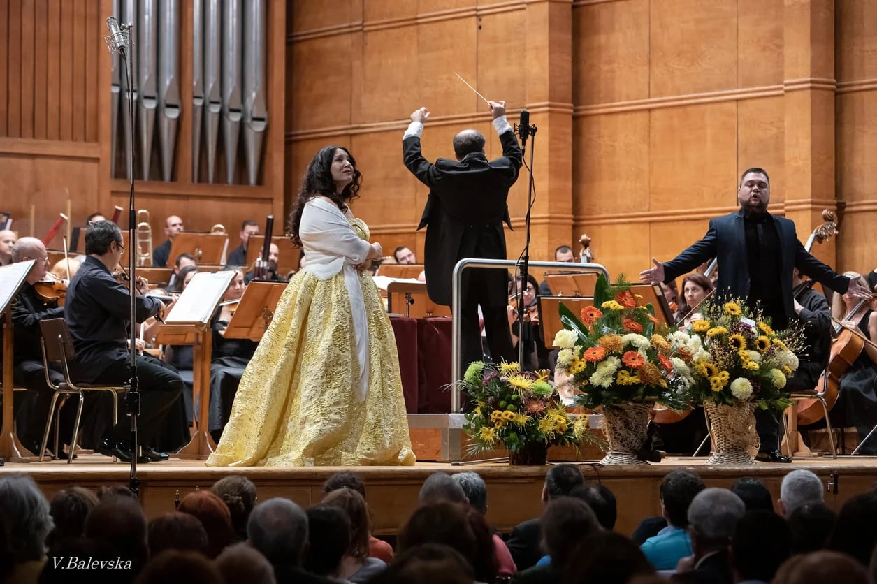 Concert photo: Sonya Yoncheva, Nayden Todorov & Sofia Philharmonic (15.11.2019)
