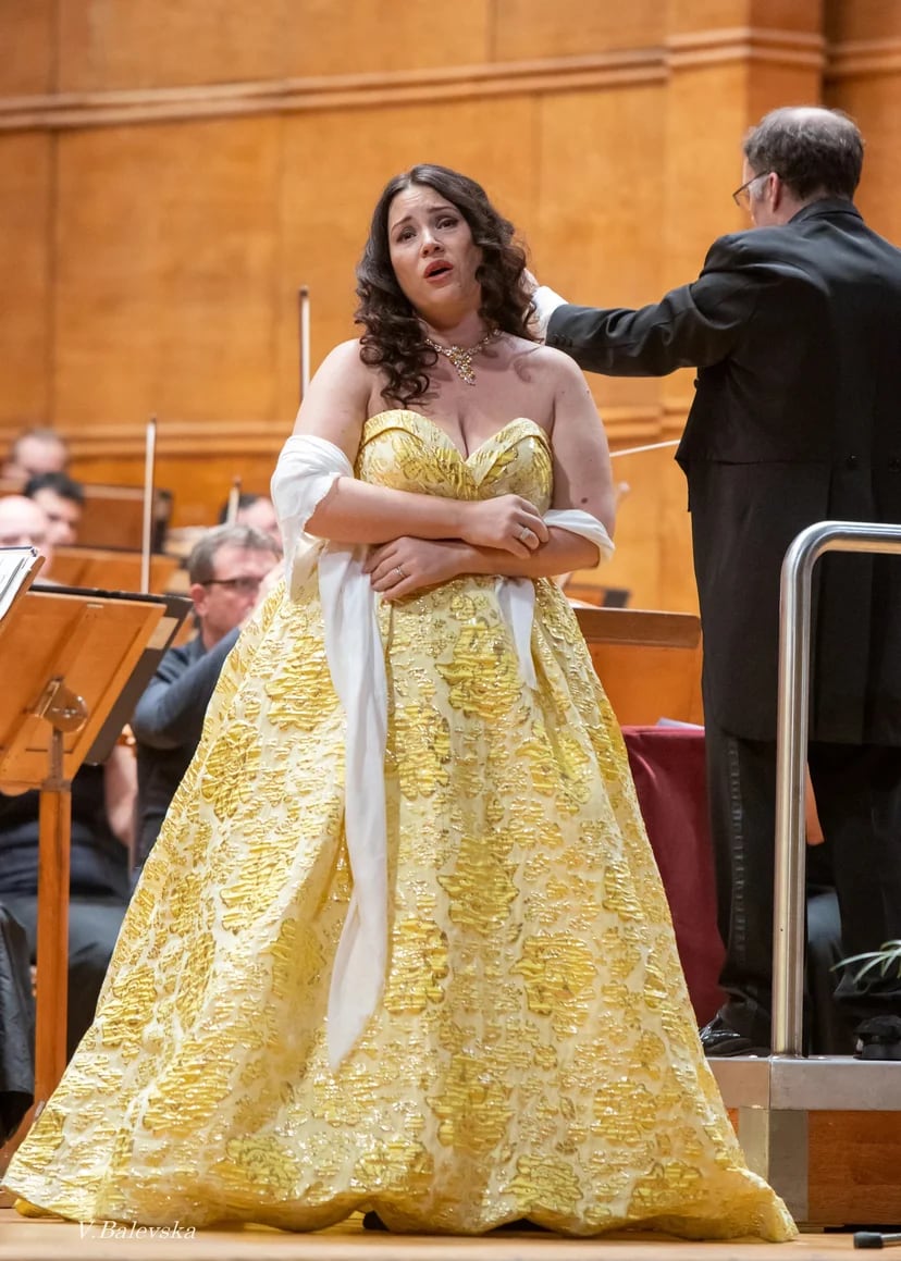 Concert photo: Sonya Yoncheva, Nayden Todorov & Sofia Philharmonic (15.11.2019)