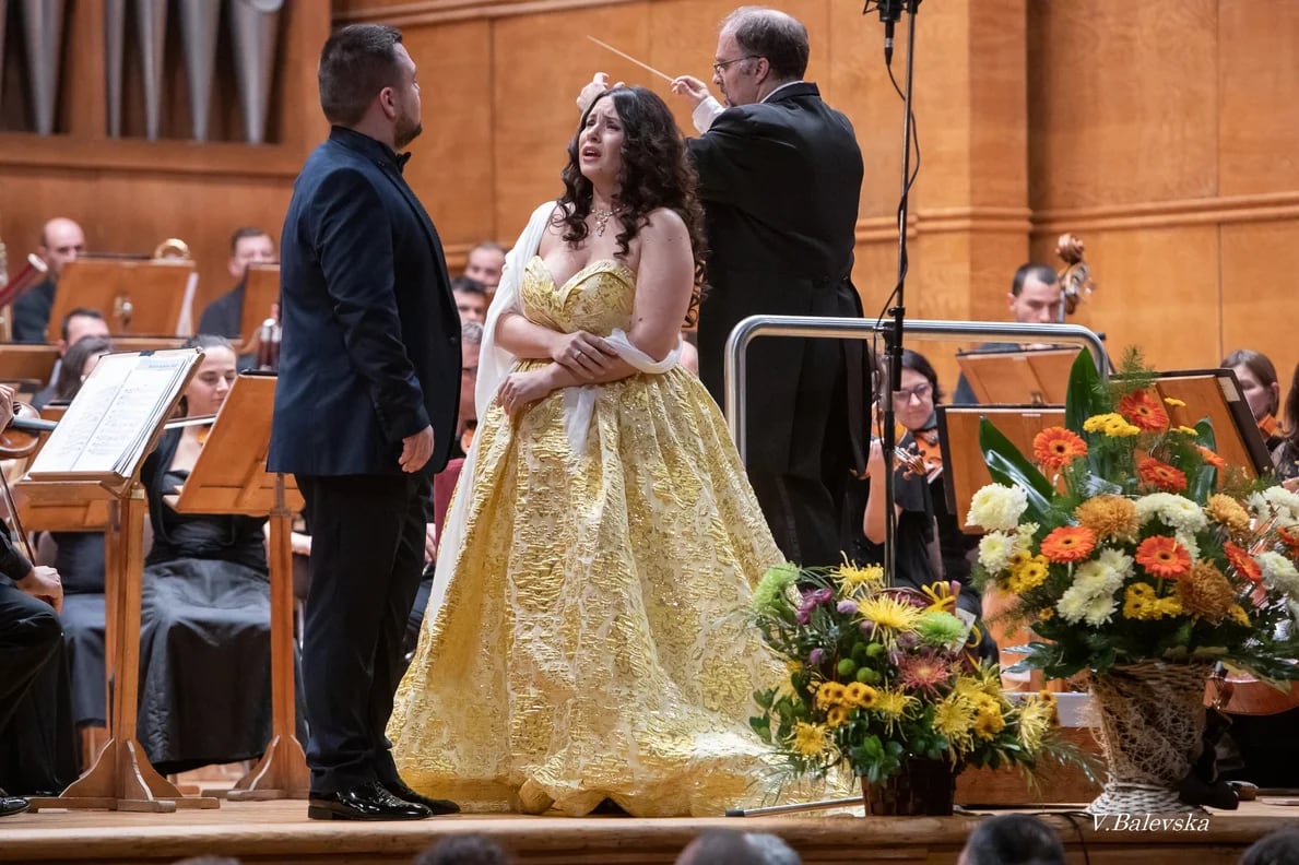 Concert photo: Sonya Yoncheva, Nayden Todorov & Sofia Philharmonic (15.11.2019)